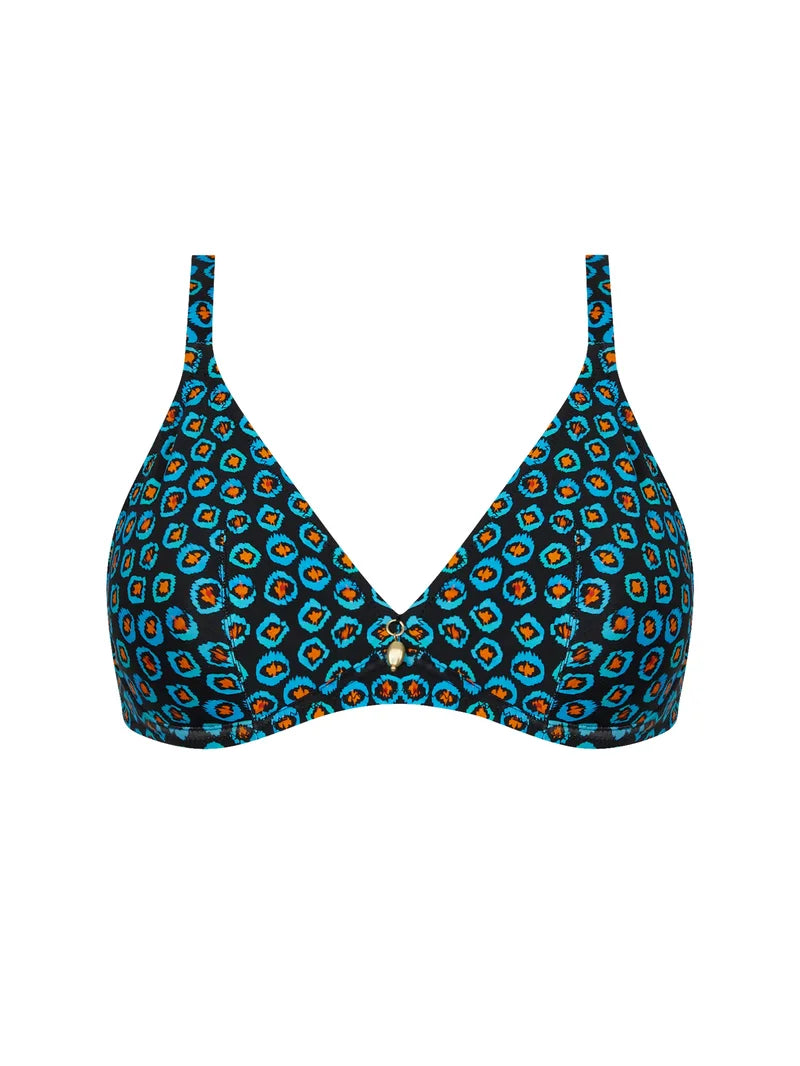 Antigel Swimwear by Lise Charmel - La Vagabonde Halter Underwired Bikini Top Pois Soleil