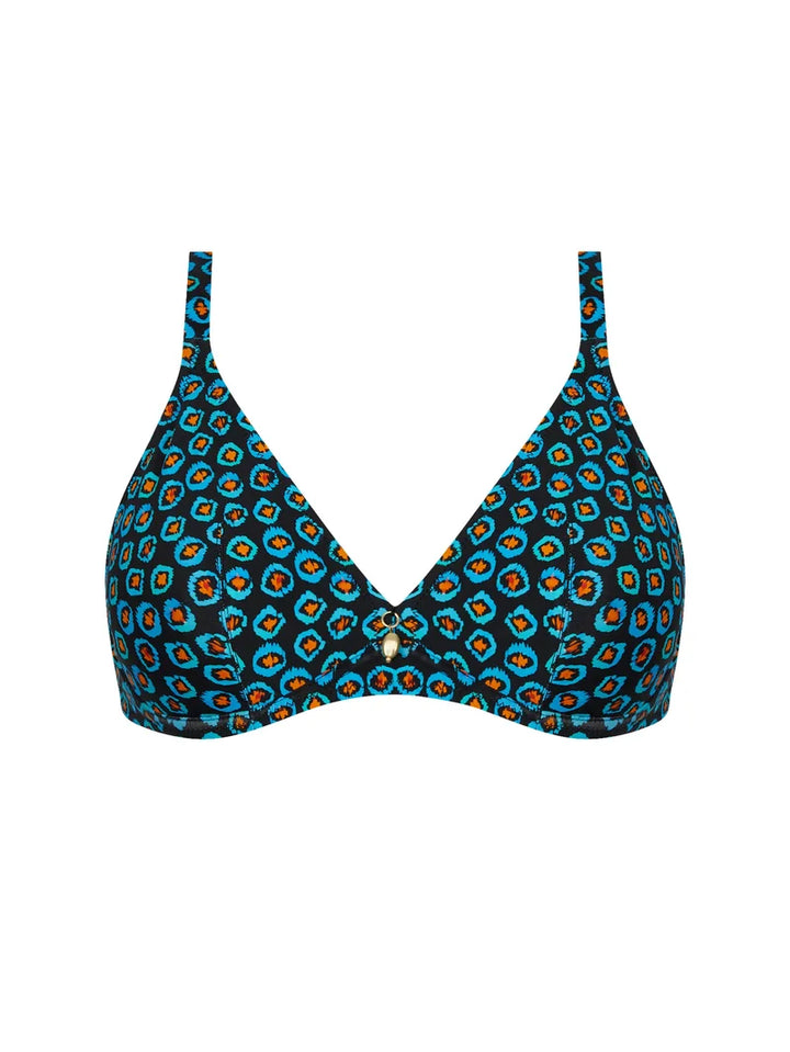 Antigel Swimwear by Lise Charmel - La Vagabonde Halter Underwired Bikini Top Pois Soleil