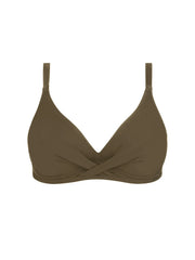 Antigel Swimwear By Lise Charmel - La Chiquissima Underwired Triangle Kaki Chic
