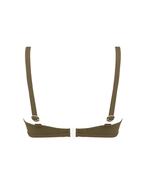 Antigel Swimwear By Lise Charmel - La Chiquissima Underwired Triangle Kaki Chic