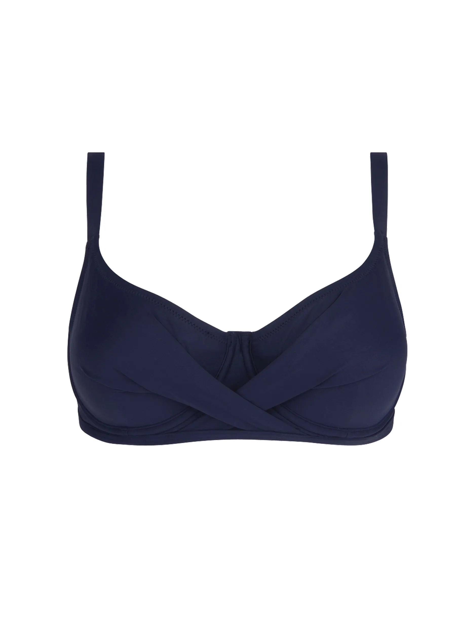 Haut De Bikini Triangle Lise Charmel Antigel - Réversible Marine/noir - Taille 2B
