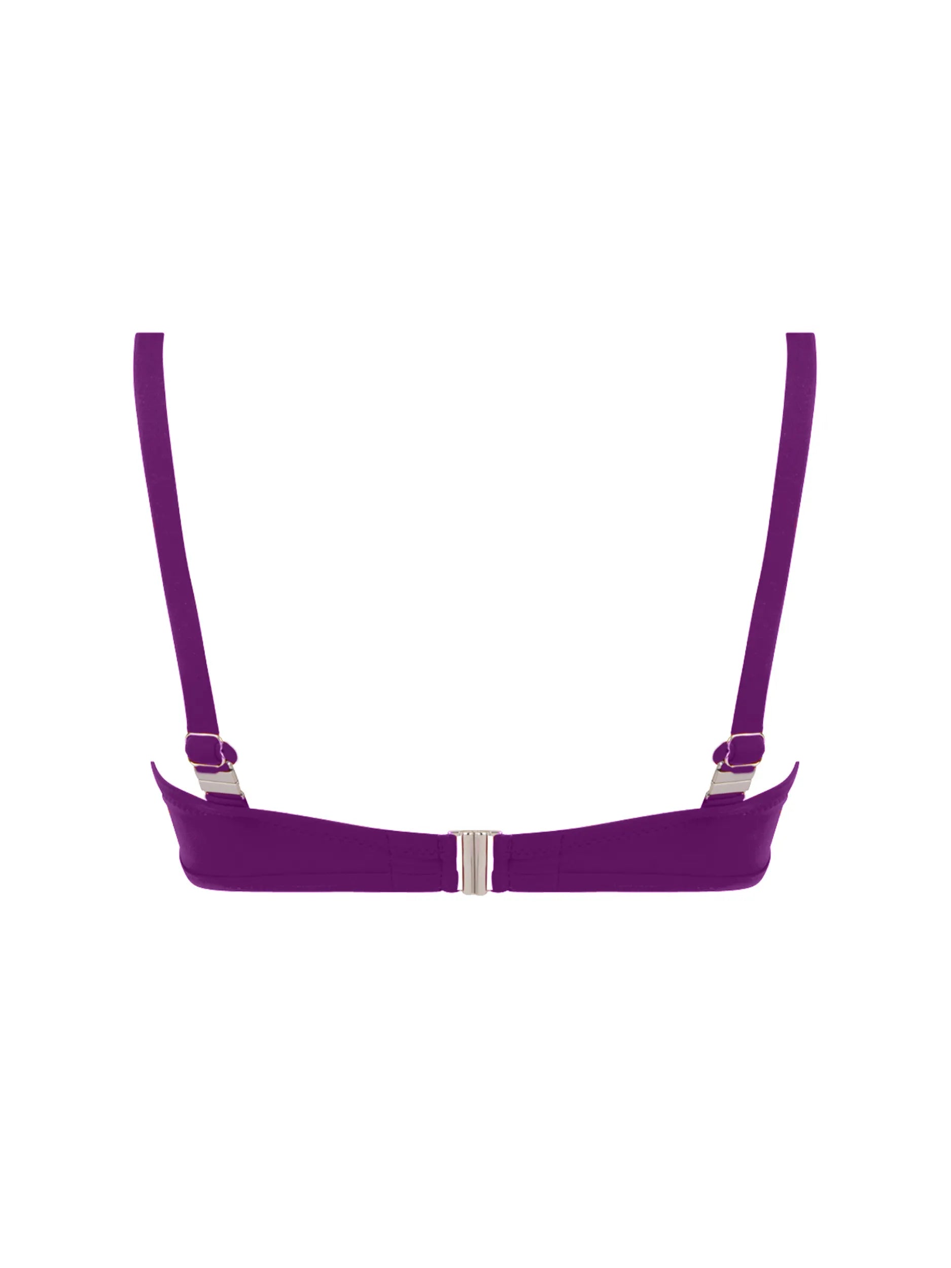 Antigel Swimwear By Lise Charmel - La Chiquissima Balconet Top Mer Amethyste