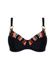 Antigel Swimwear by Lise Charmel - L Antigel Globe Balconet Bikini Auburn Rayé
