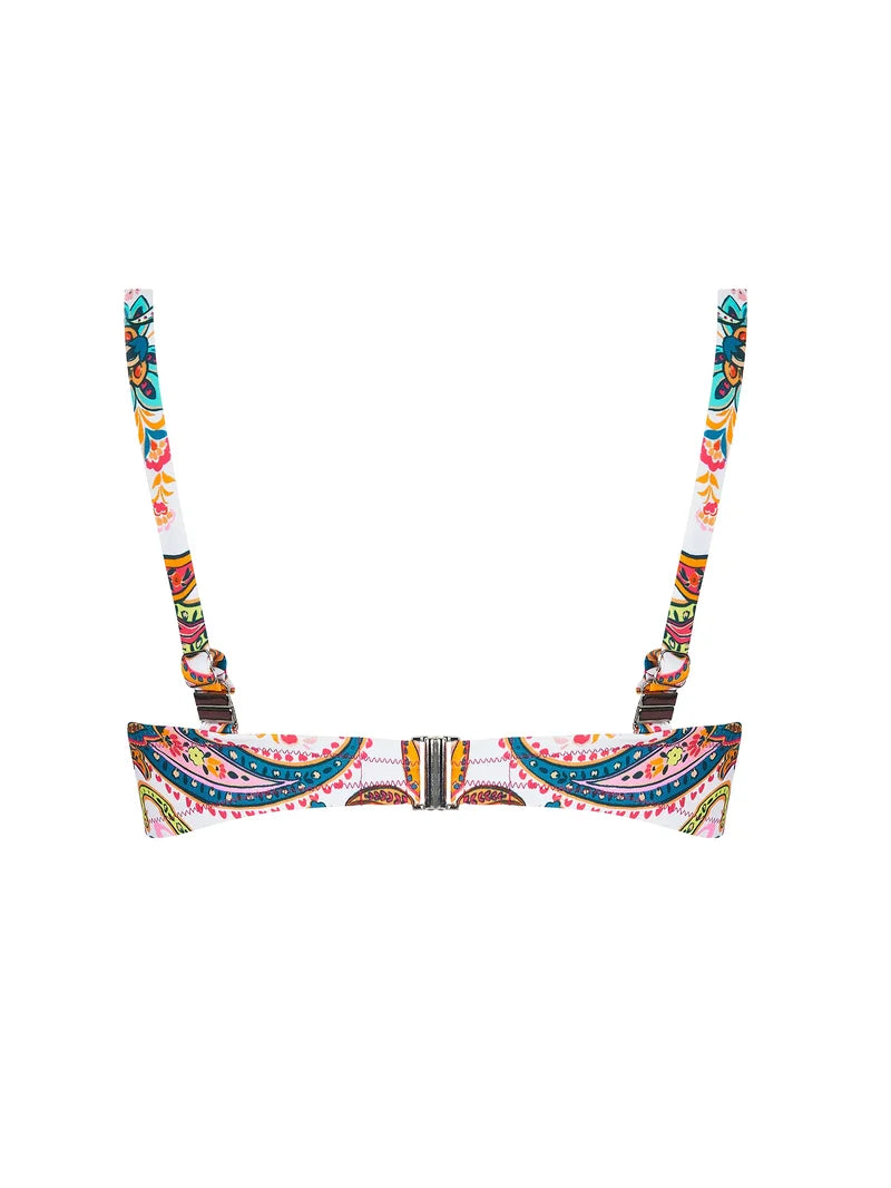 Antigel Swimwear By Lise Charmel - La Bayadere Balconet Bikini Blanc Flashy