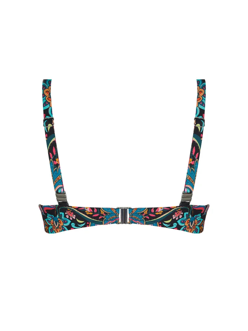 Antigel Swimwear By Lise Charmel - La Bayadere Balconet Bikini Noir Flashy