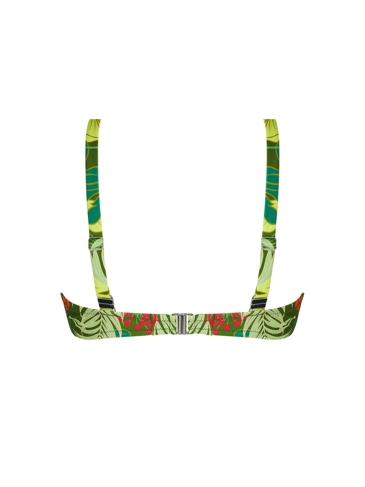 Antigel Swimwear By Lise Charmel - La Venus Nature Seamless Balconet Top Vert Tropic