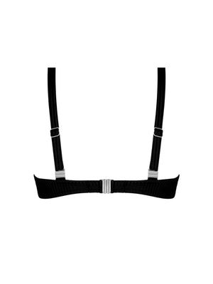 Antigel Swimwear - La Stricto Chic Padded Bikini Top Noir