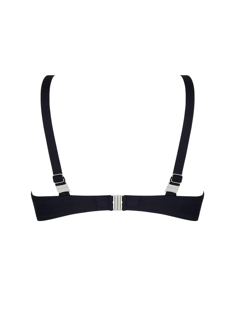 Antigel Swimwear by Lise Charmel - L Antigel Globe Padded Bikini Top Auburn Rayé