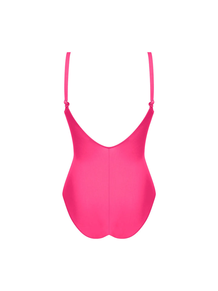 Antigel Swimwear By Lise Charmel - La Chiquissima Full Cup Underwired Swimsuit Azalée Chic