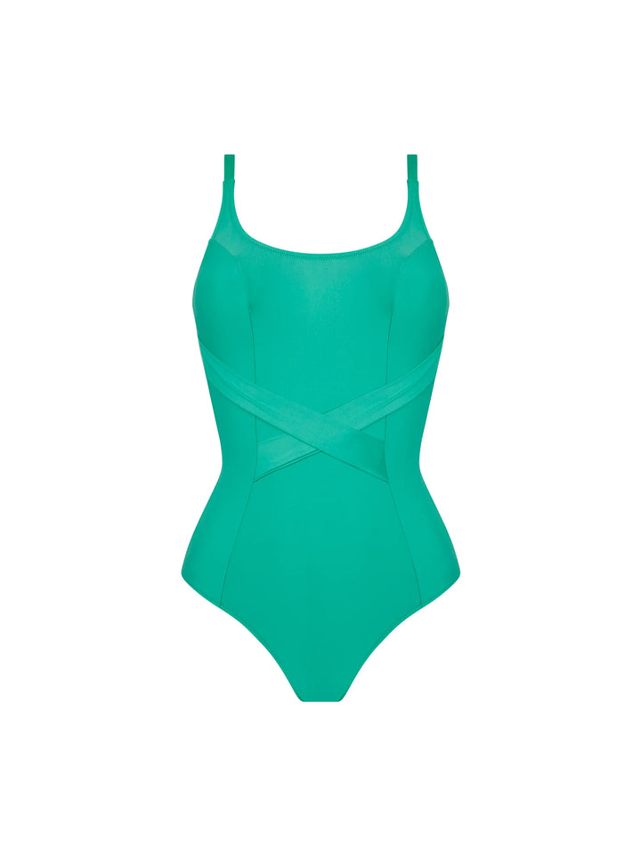 Antigel Swimwear By Lise Charmel - La Chiquissima Full Cup U/W Swimsuit Mer Emeraude