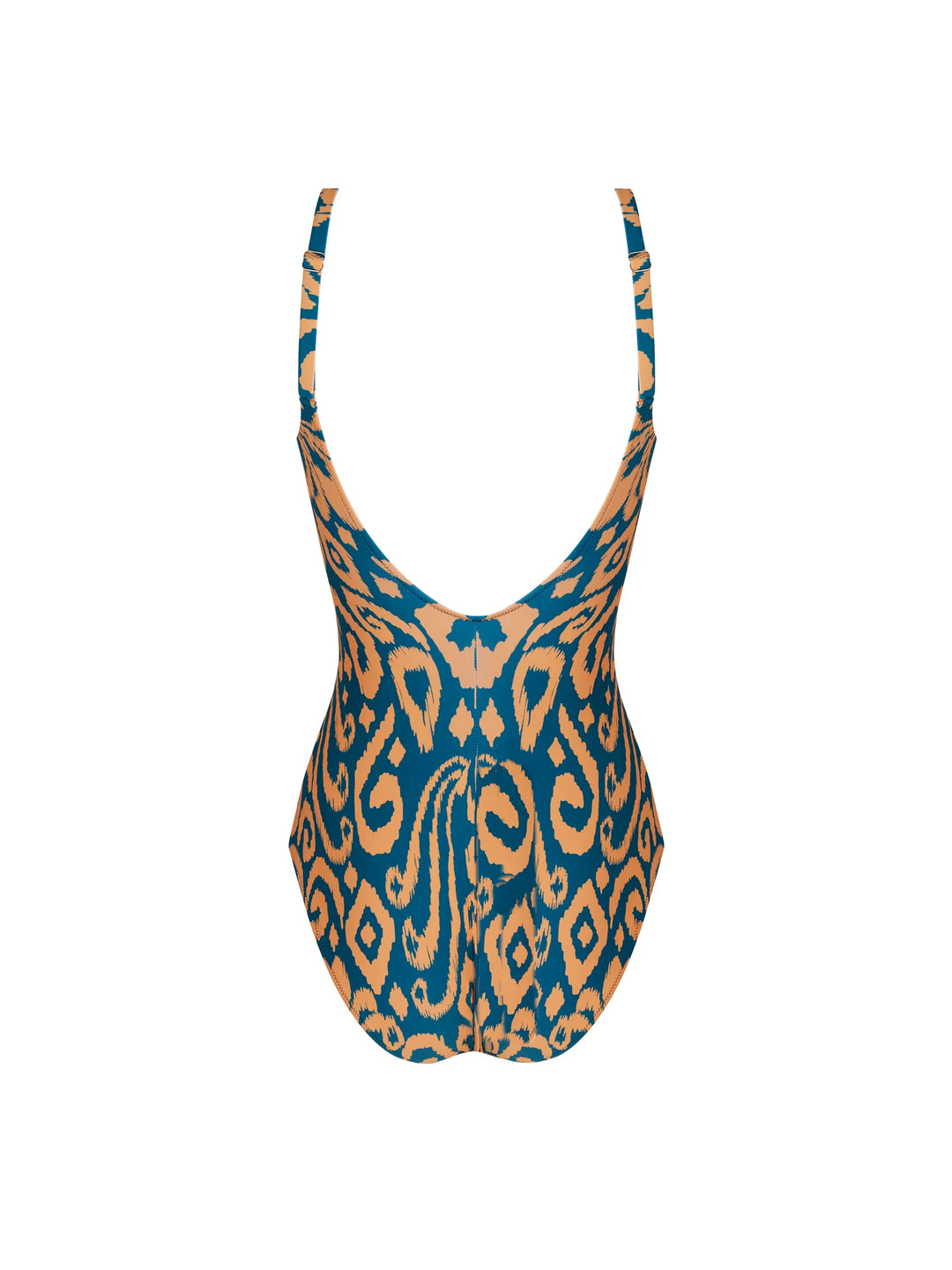 Antigel Swimwear By Lise Charmel - La Balinaise Full Cup Underwired Swimsuit Ikat Vert Orange
