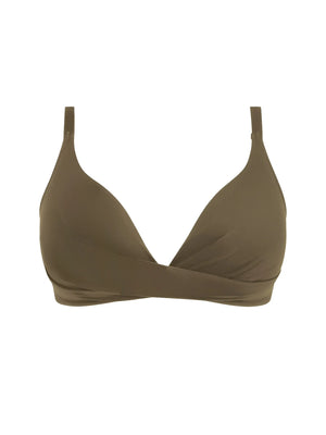 Antigel Swimwear By Lise Charmel - La Chiquissima Wireless Contour Bikini Kaki Chic