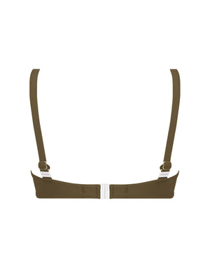 Antigel Swimwear By Lise Charmel - La Chiquissima Wireless Contour Bikini Kaki Chic