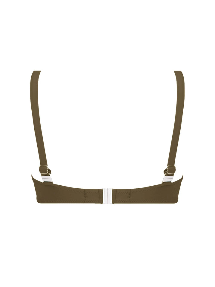 Antigel Swimwear by Lise Charmel - La Chiquissima Wireless Contour Bikini Kaki Chic