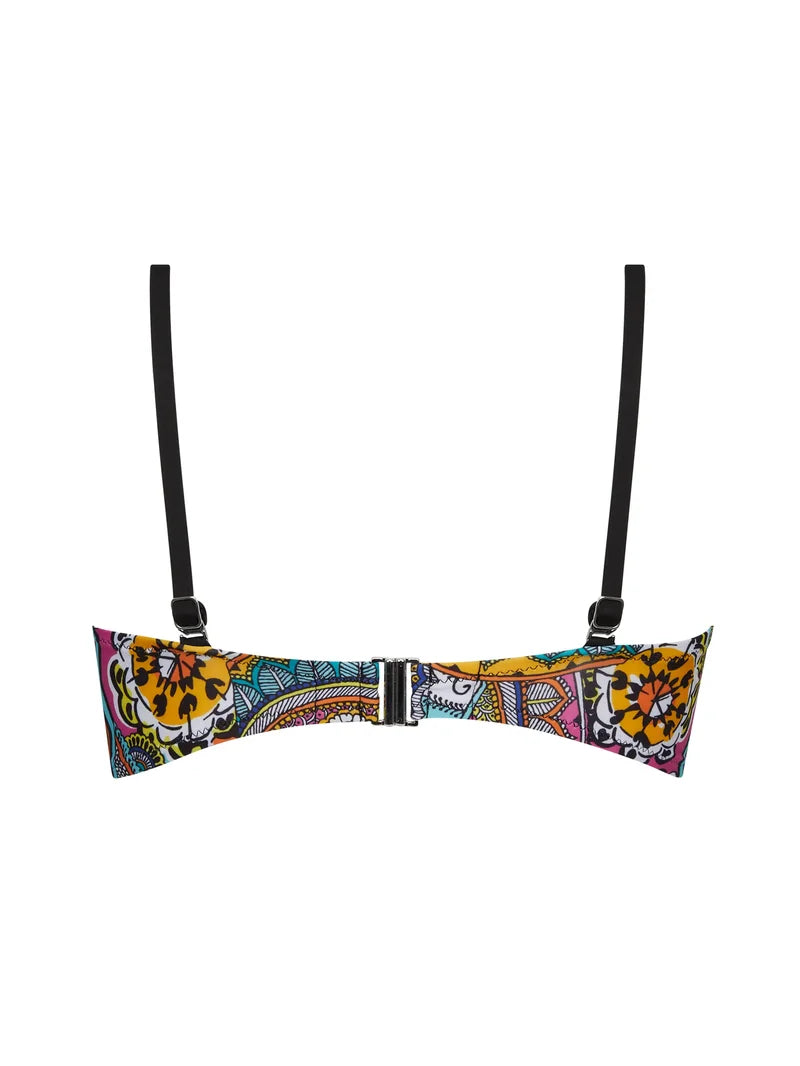 Antigel Swimwear by Lise Charmel - La Nomade Fuller Cup Strapless Bikini Top Eclat Nomade