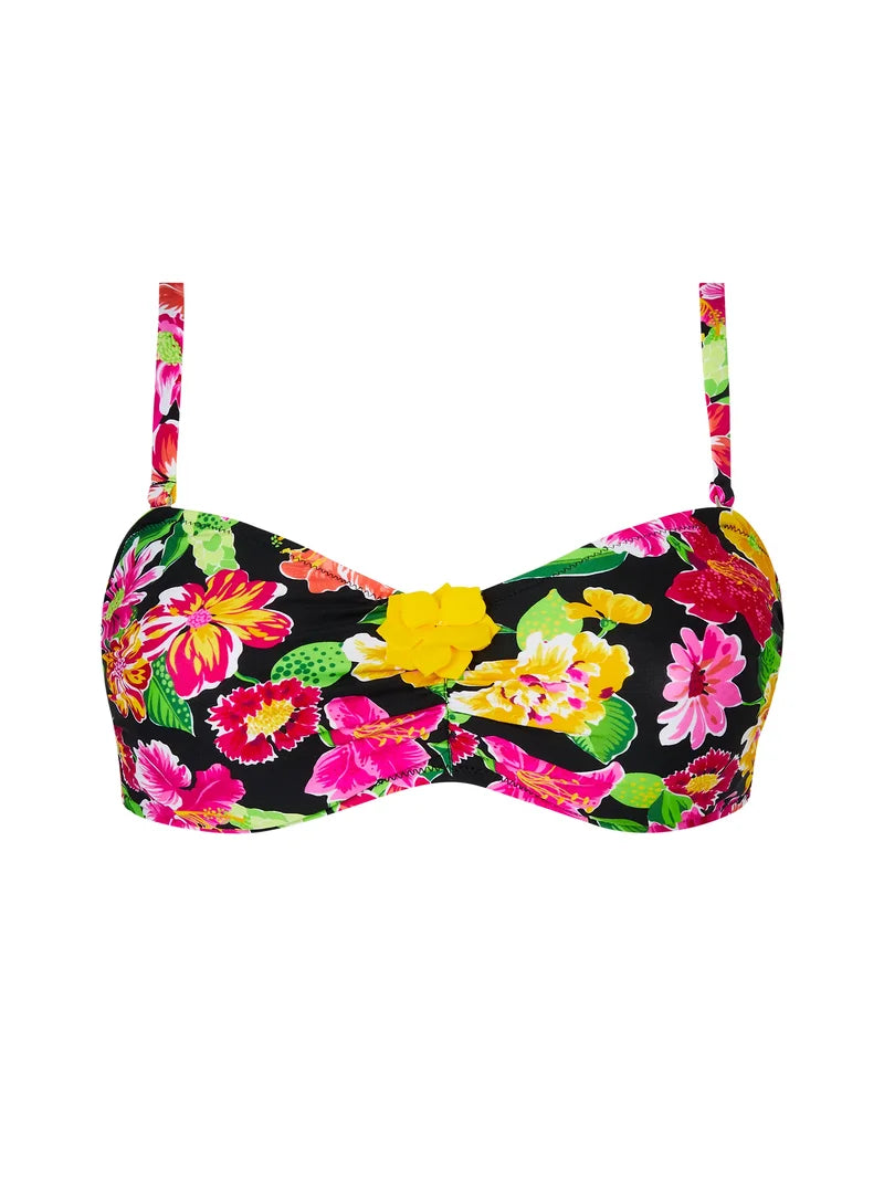 Antigel Swimwear by Lise Charmel - La Feminissima Fuller Cup Strapless Bikini Top Rose Amethyste