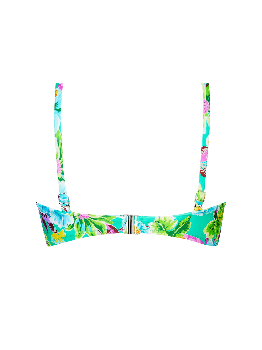 Antigel Swimwear by Lise Charmel - La Feminissima Fuller Cup Strapless Bikini Top Vert Emeraude