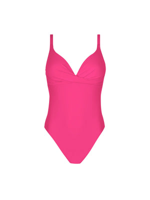 Antigel Swimwear By Lise Charmel - La Chiquissima Wireless Padded Swimsuit Azalée Chic