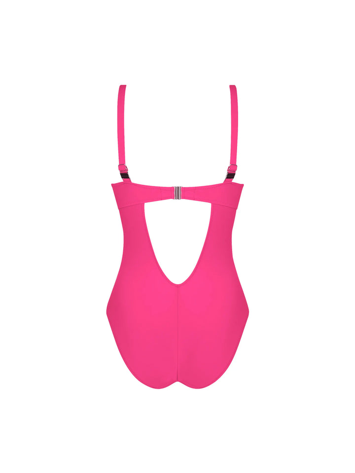 Antigel Swimwear By Lise Charmel - La Chiquissima Wireless Padded Swimsuit Azalée Chic