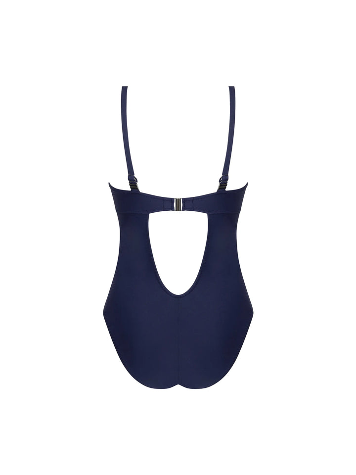 Antigel Swimwear By Lise Charmel - La Chiquissima Non-Wire Padded Swimsuit Mer Marine