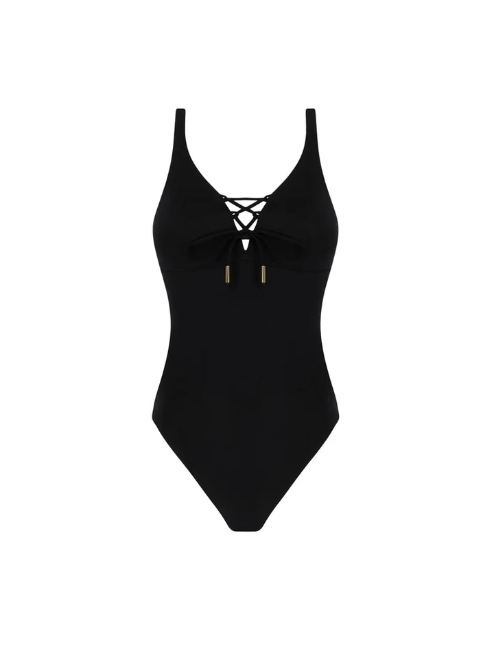 Antigel Swimwear by Lise Charmel - La Glam Tonique Wireless Swimsuit Noir