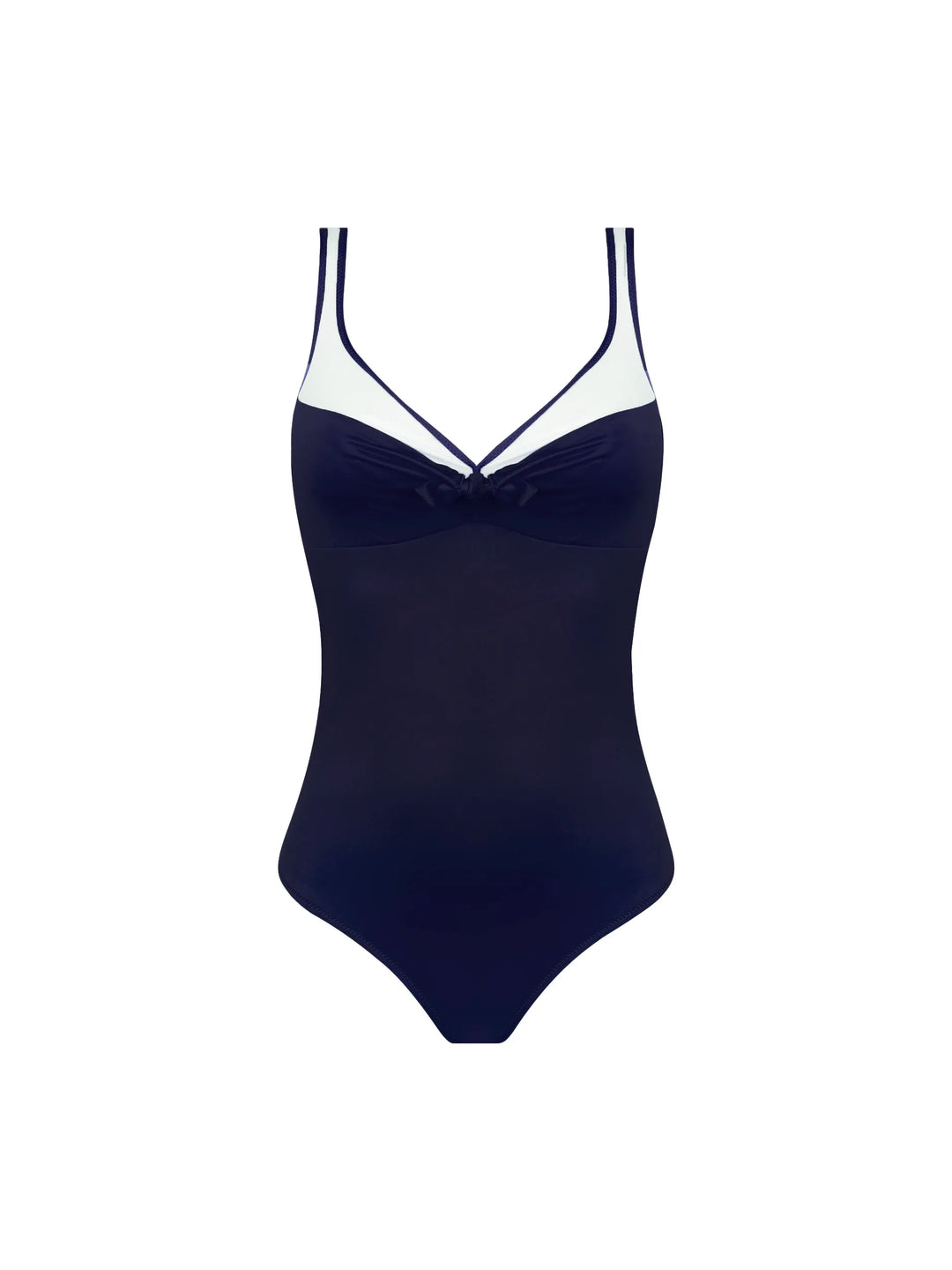 Antigel Swimwear by Lise Charmel - La Skippeuse Wireless Swimsuit Marine Skippeuse