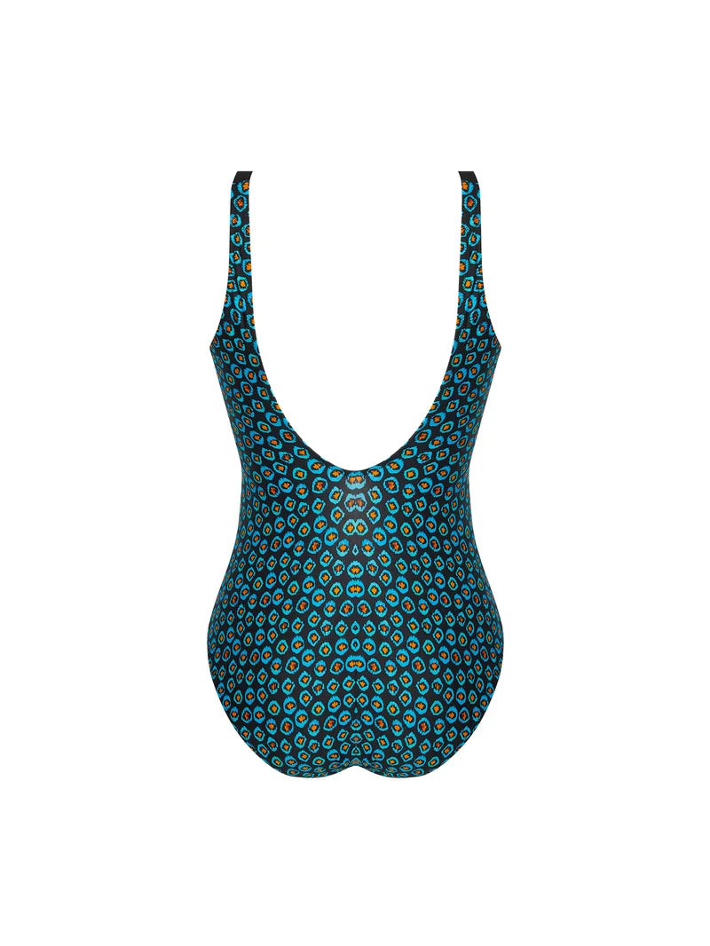 Antigel Swimwear by Lise Charmel - La Vagabonde Wireless Swimsuit Pois Soleil