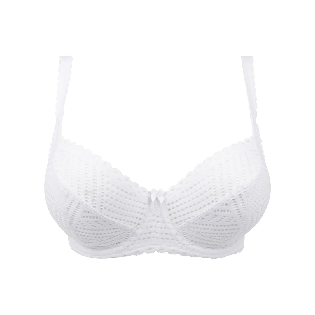 Antigel By Lise Charmel Tressage Graphic 3/4 Cup - Tressage Blanc Full Cup Bra Antigel by Lise Charmel 