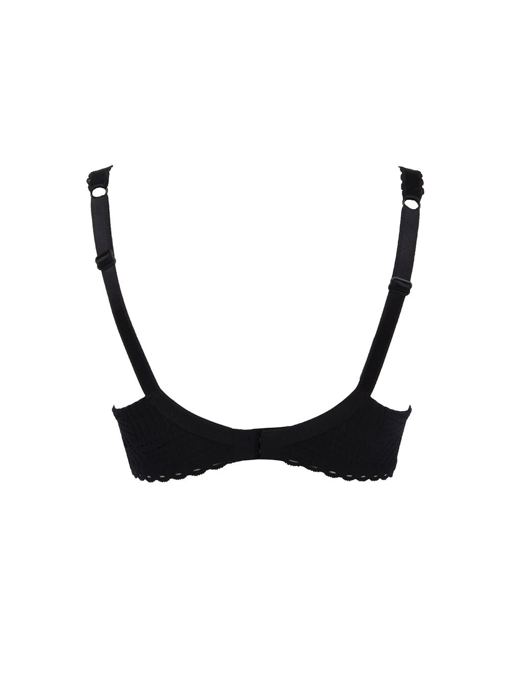Antigel By Lise Charmel Tressage Graphic 3/4 Cup - Tressage Noir Full Cup Bra Antigel by Lise Charmel 
