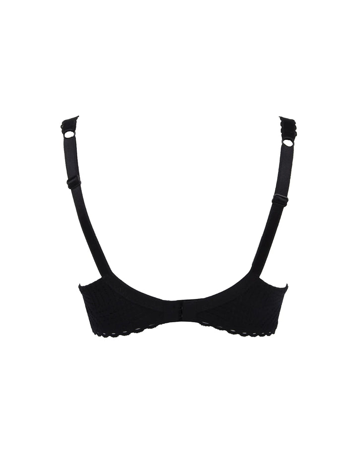 Antigel By Lise Charmel - Tressage Graphic ¾ Cup Balconette Tressage Noir