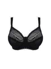 Antigel by Lise Charmel - Tressage Graphic Full Cup Support Bra Tressage Noir