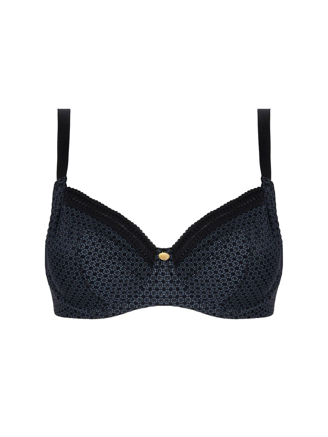 Antigel by Lise Charmel - Daily Paillette 3/4 Cup Balconette Noir Pailette