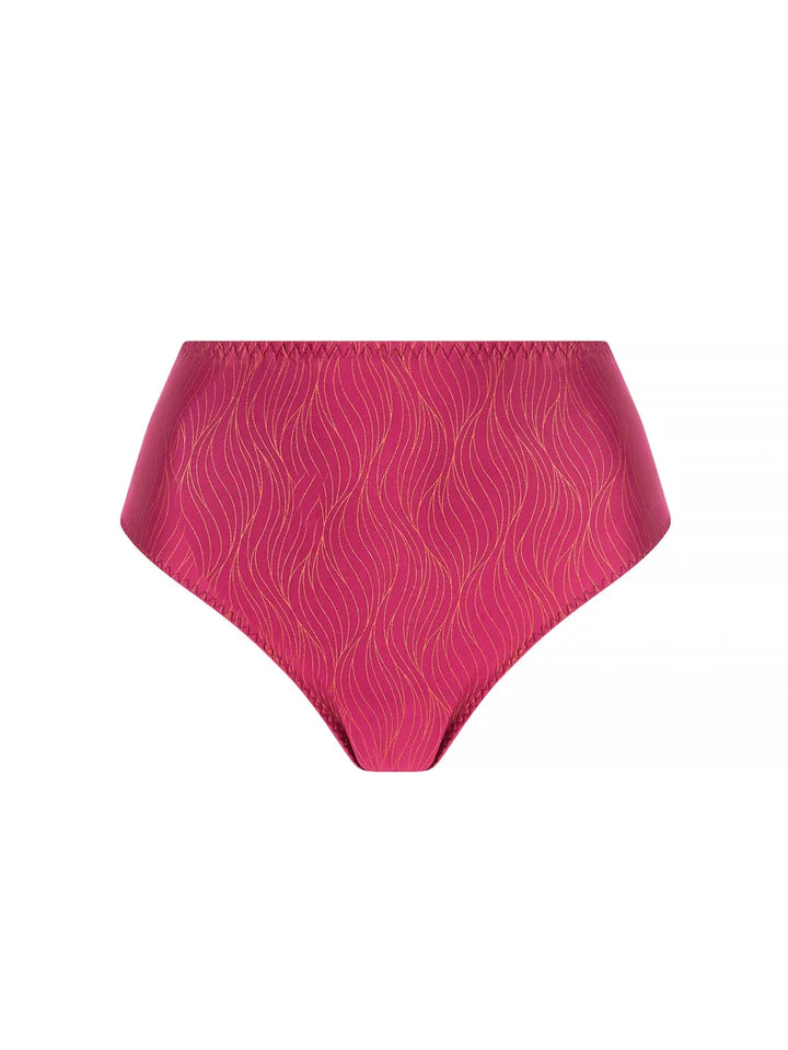 Antigel By Lise Charmel - Ballerine Des Ondes High Waisted Brief Or Cerise