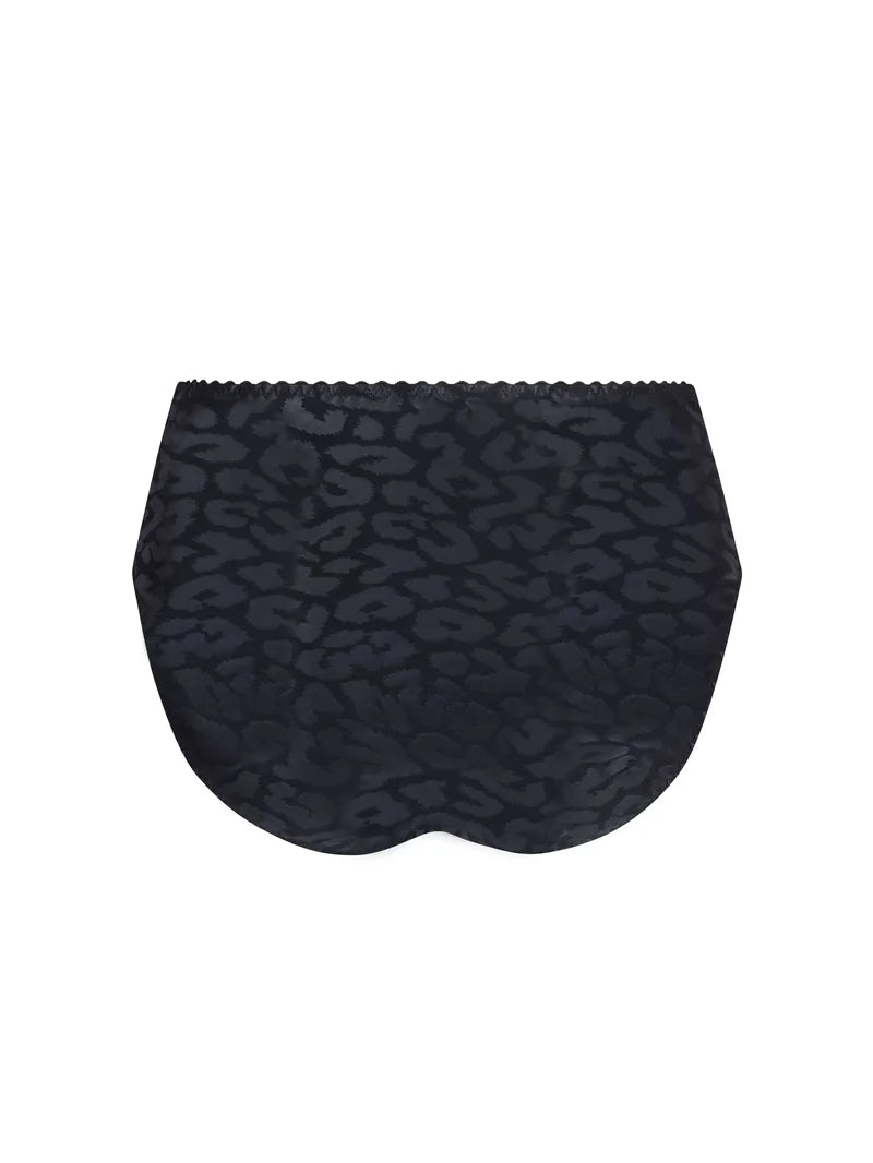 Antigel by Lise Charmel - Sensualite Fauve High Waist Brief Noir