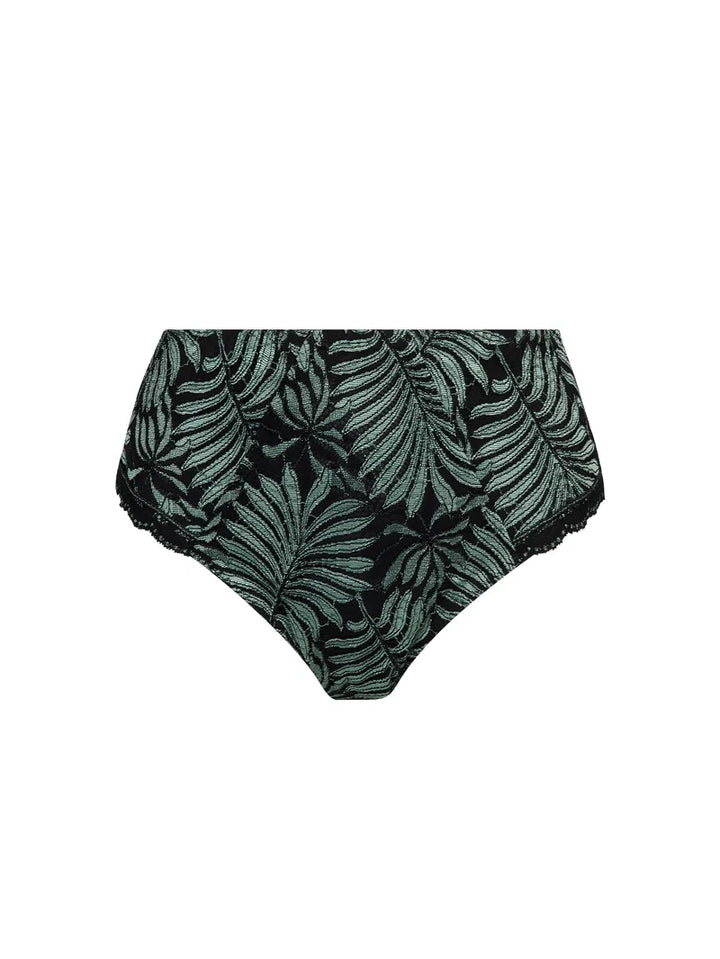 Antigel by Lise Charmel - Jungle Du Soir High Waist Brief Vert Minuit