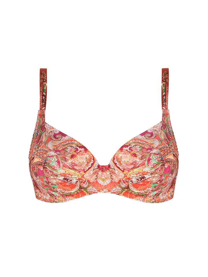 Antigel by Lise Charmel - Cachemire En Fete 3/4 Cup Balconette Orange Multico
