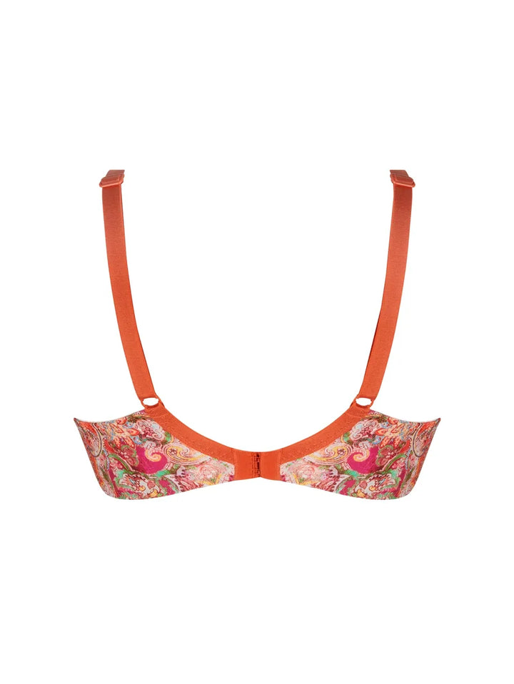 Antigel by Lise Charmel - Cachemire En Fete 3/4 Cup Balconette Orange Multico