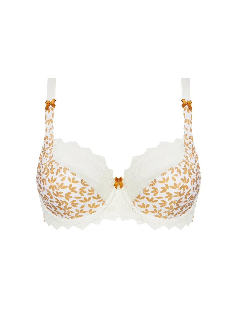 Antigel by Lise Charmel - Crochet Boheme 3/4 Cup Balconette Camel Boheme