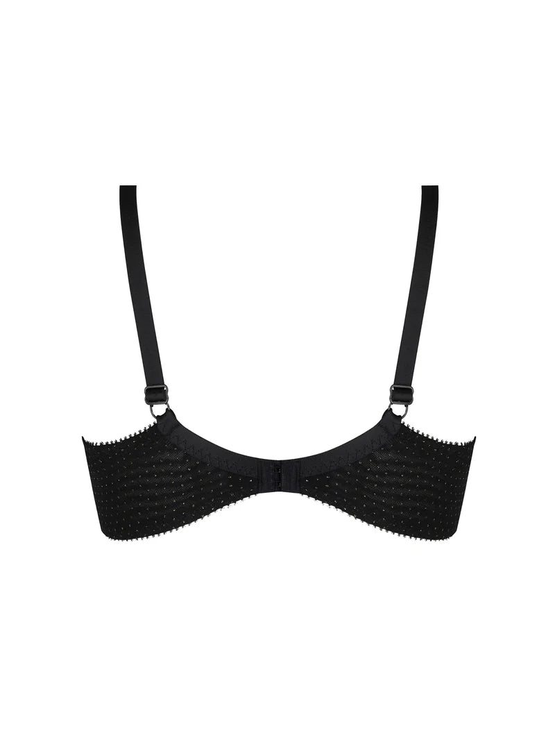 Antigel by Lise Charmel - Nuit Des Etoiles 3/4 Cup Balconette Noir Or