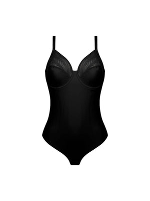 Antigel by Lise Charmel - New Apesanteur Bodysuit Noir