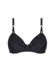 Antigel by Lise Charmel - Sensualite Fauve Supportive Full Cup Bra Noir