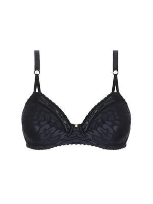 Antigel by Lise Charmel - Sensualite Fauve Supportive Full Cup Bra Noir