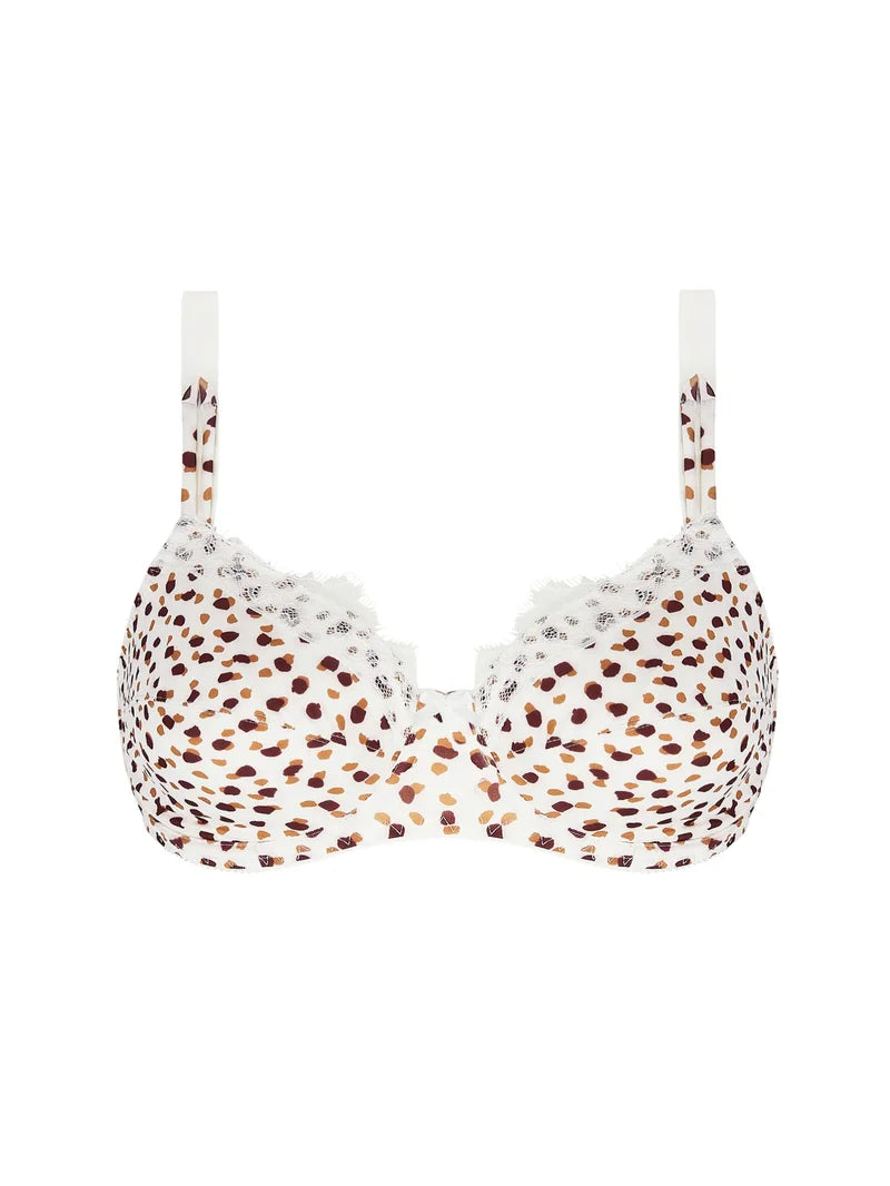 Soutien-gorge Armature Lise Charmel 85F – Corail Vichy, Bonheur Et Flower, Neuf Avec étiquettes