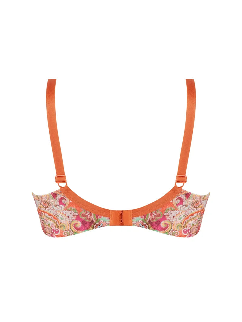 Antigel by Lise Charmel - Cachemire En Fete 3 Parts Full Cup Bra Orange Multico