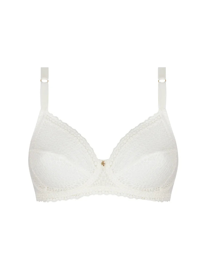 Antigel by Lise Charmel - Exquise En Dentelle Supportive 3 Parts Full Cup Ecru Nacre