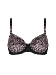 Antigel By Lise Charmel - Tartan Glamour 3 Parts Full Cup Bra Rose Tartan