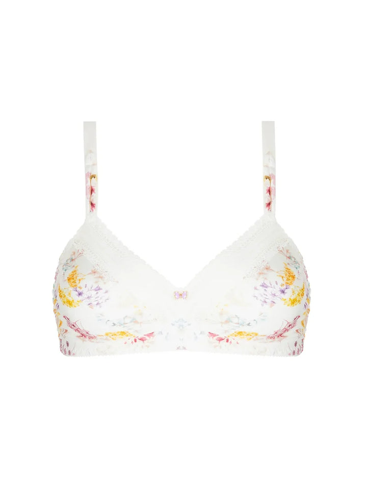Antigel By Lise Charmel - Souffle Fleuri Wireless Triangle Bra Souffle Pastel