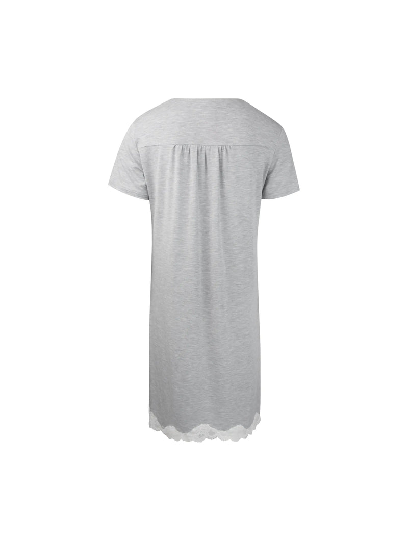 Antigel by Lise Charmel - Simply Perfect Capped Sleeve Nighty Chiné Gris