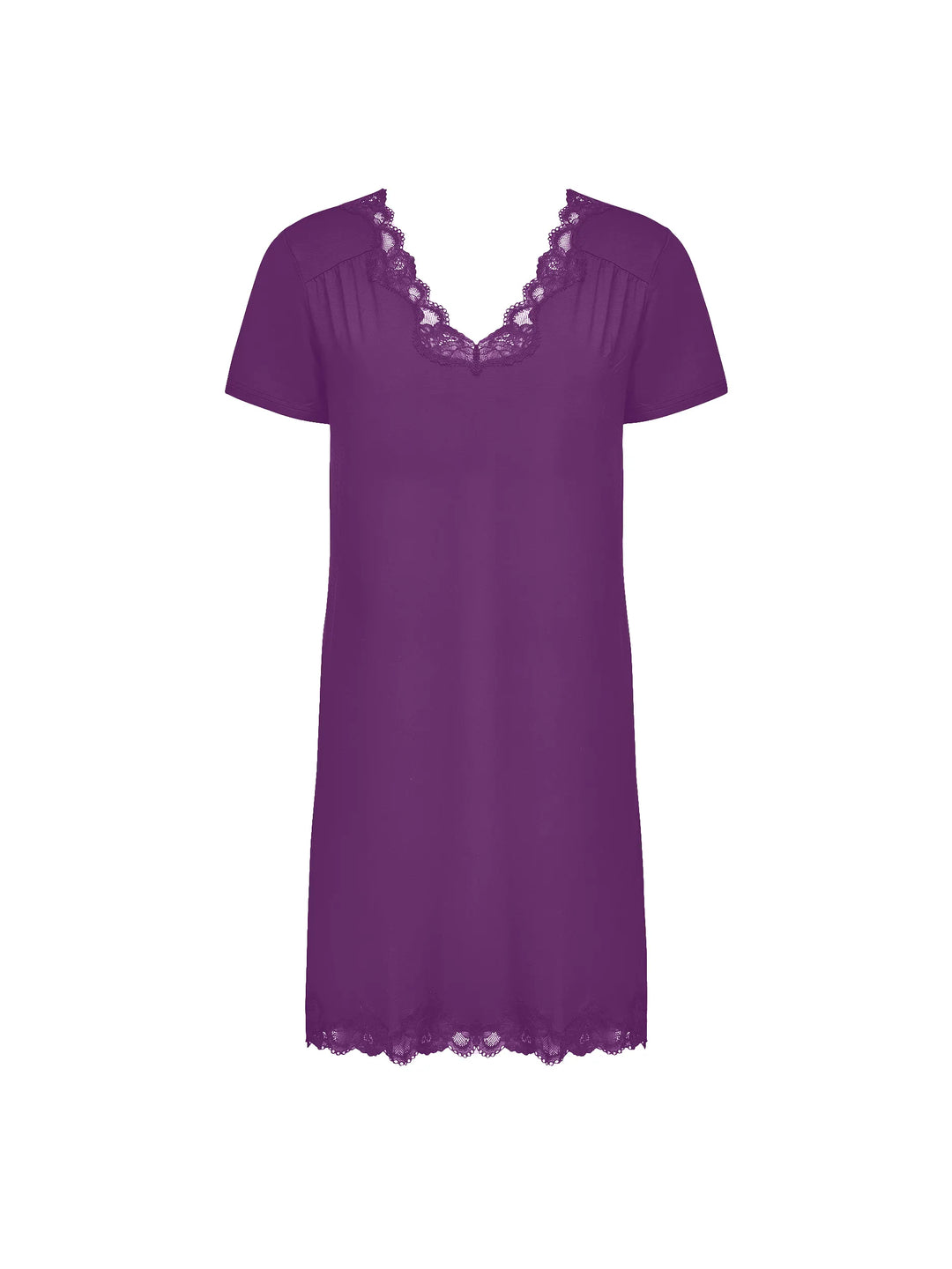 Antigel by Lise Charmel - Simply Perfect Capped Sleeve Nighty Prune Magic