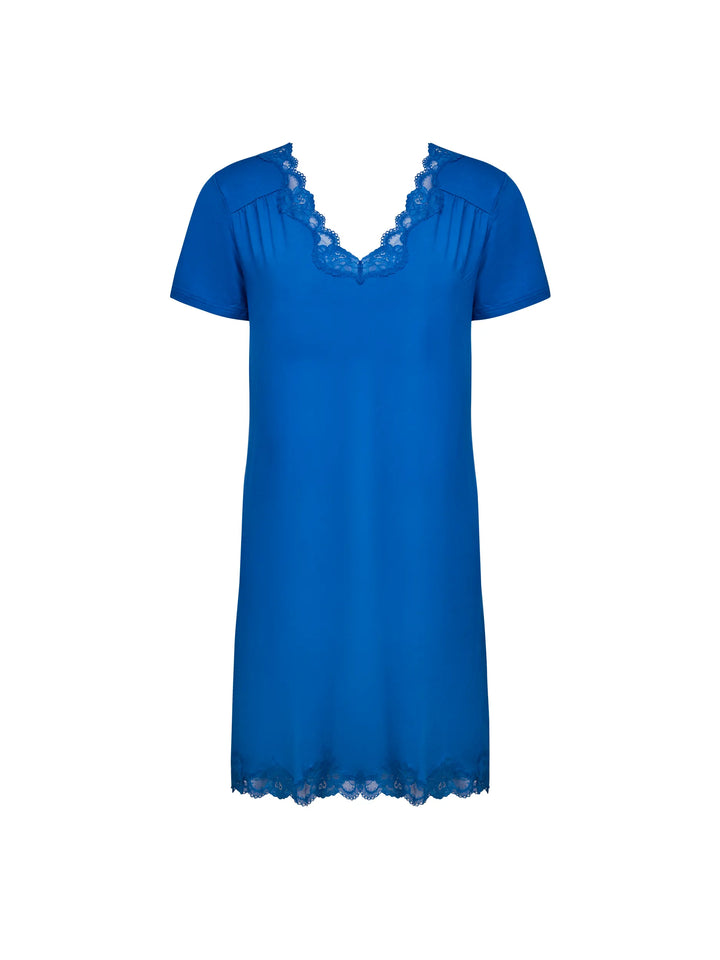 Antigel by Lise Charmel - Simply Perfect Capped Sleeve Nighty Stricto Cobalt